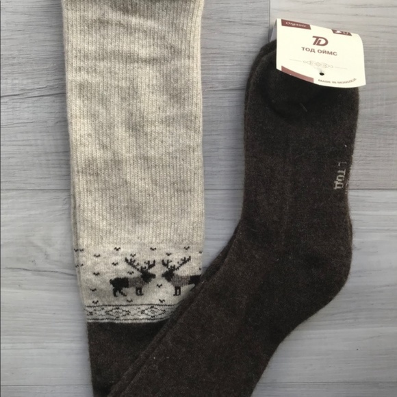 Woman’s 100% Organic Sheep Wool Thigh High Socks - Picture 2 of 5